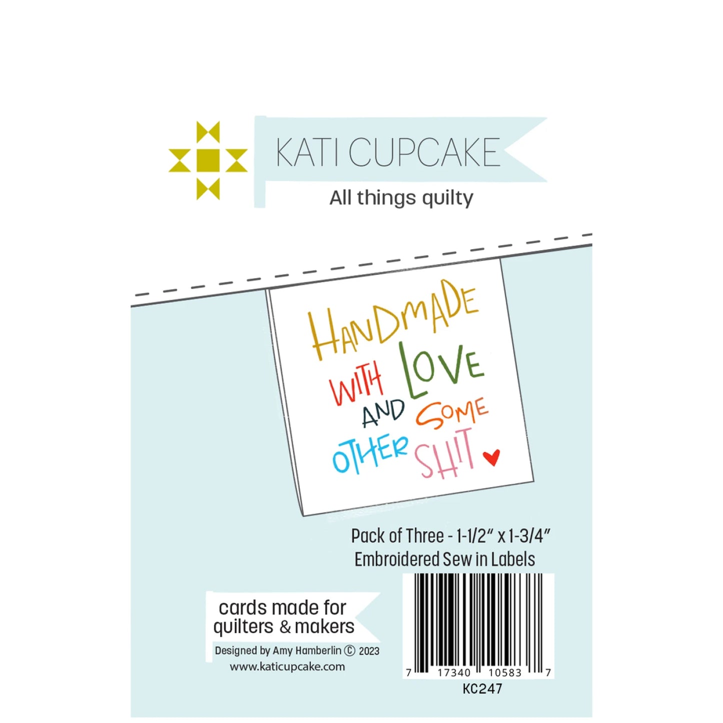 Made with Love and Some... Sew in Labels by Kati Cupcake
