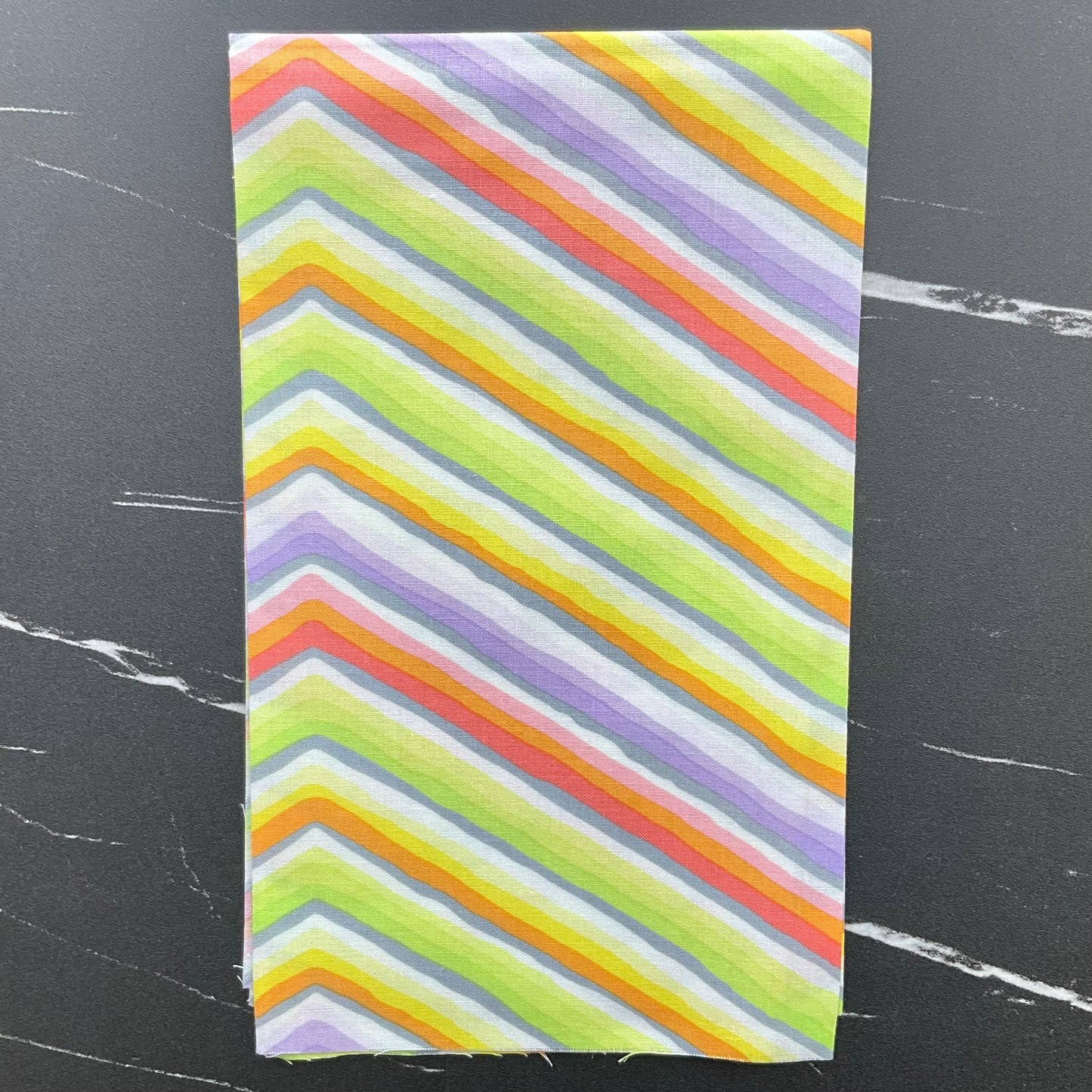 Kaffe: 85 & Fabulous - Chevron Stripe - Yellow PWGP090.YELLOW