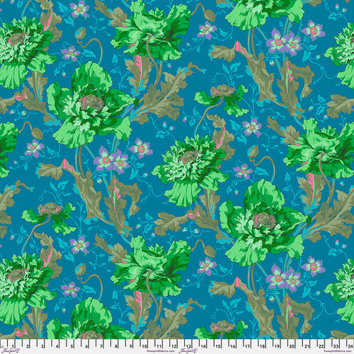 Kaffe Fassett Collective August 2024 - Papaver Green PWPJ127.GREEN