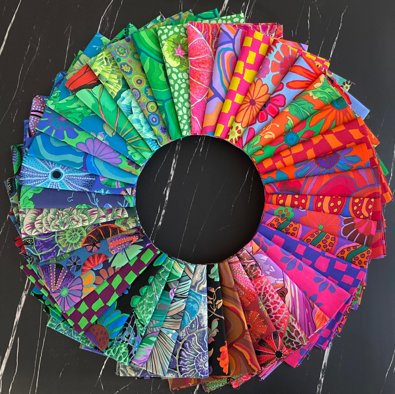 Kaffe Fassett Collective August 2024 - Pasha Paisley Blue PWBM096.BLUE