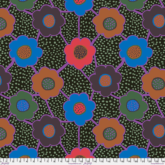 Kaffe Fassett Collective August 2025 : Floral Connections Dark PWBM099.DARK