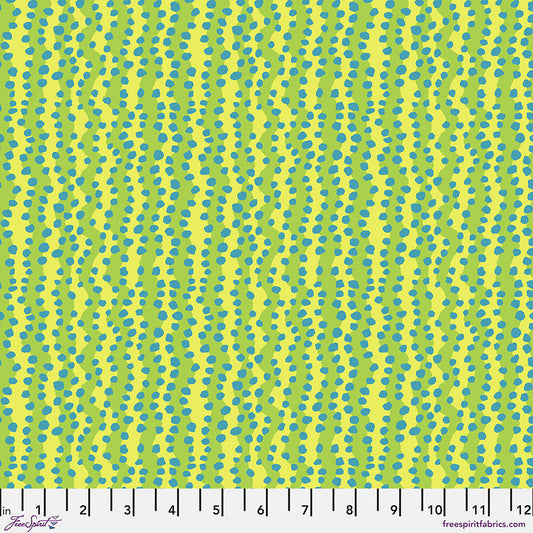 Kaffe Fassett Collective February 2025 : Bubble Stripe - Yellow PWBM097.YELLOW