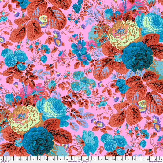 Kaffe Fassett Collective February 2025 : Grandi Floral Lavender - PWPJ053.LAVENDER