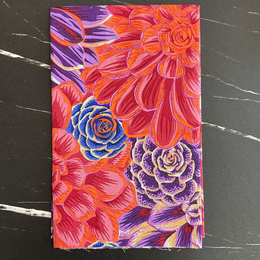 Kaffe Fassett Collective February 2025 : House Leeks Pink - PWPJ113.PURPLE