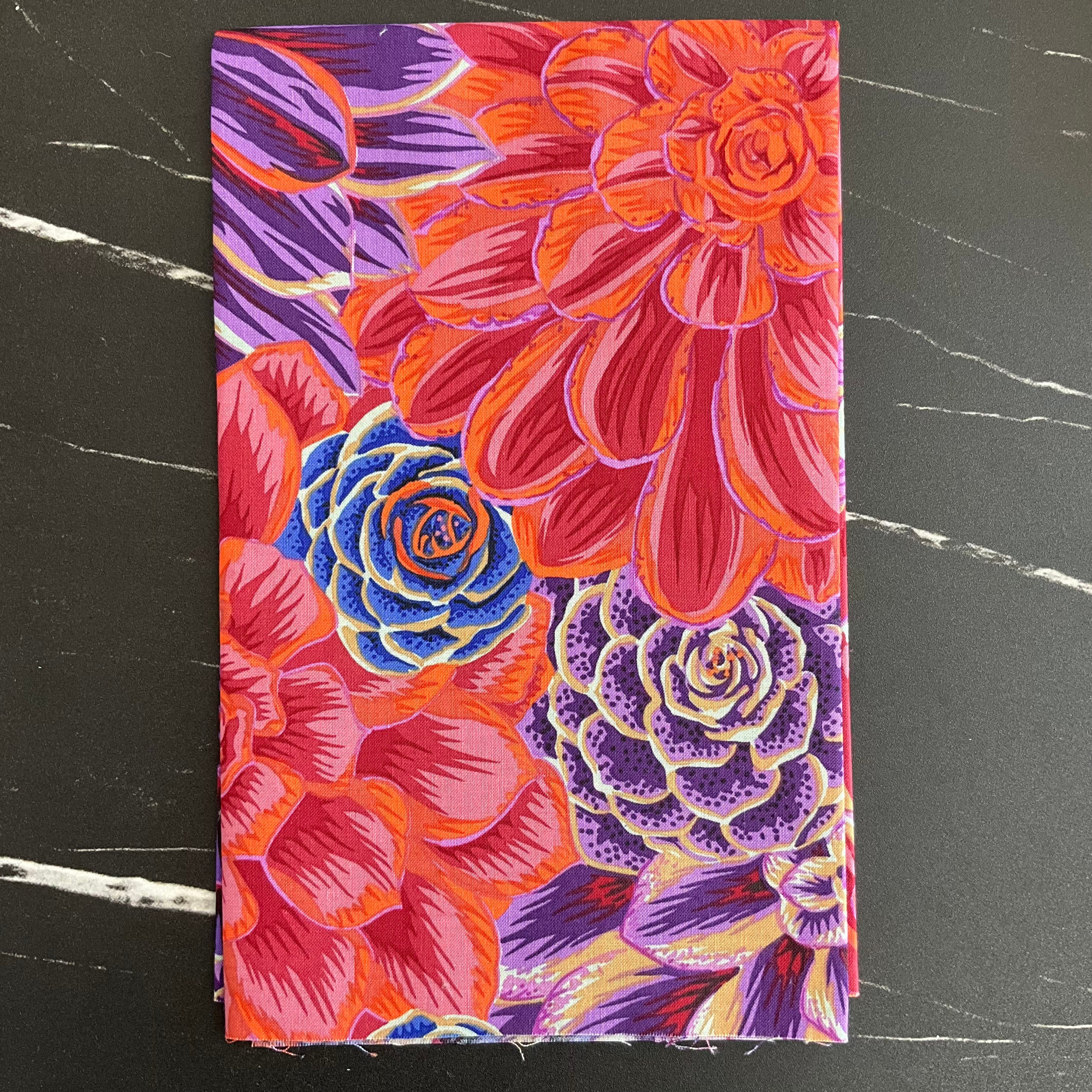 Kaffe Fassett Collective February 2025 : House Leeks Pink