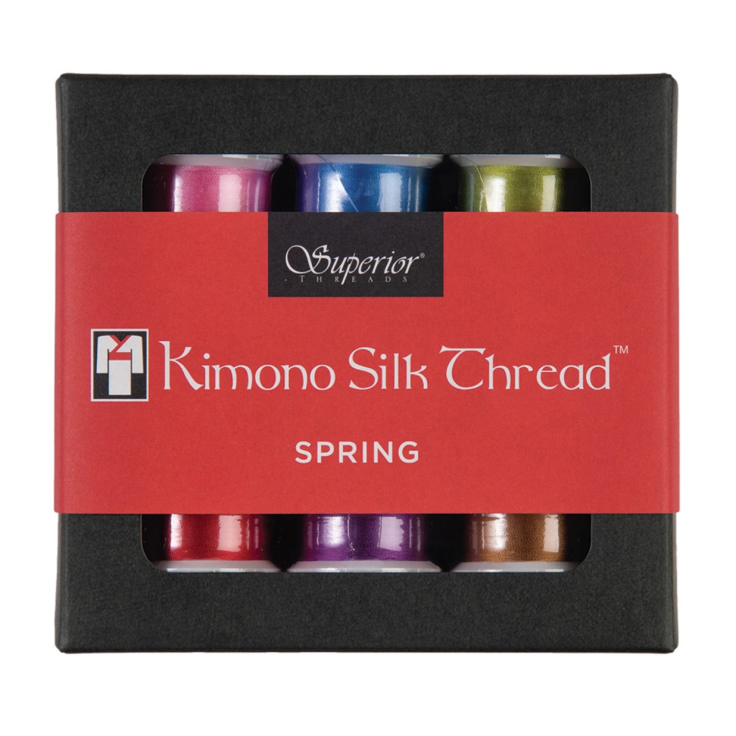 Kimono Silk Thread Set Spring Collection 6 Spools # 133-SET-SPRI - Special Order