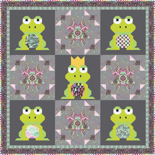 Kiss Me, I'm Charming! Quilt Pattern by Art East Quilting Co.