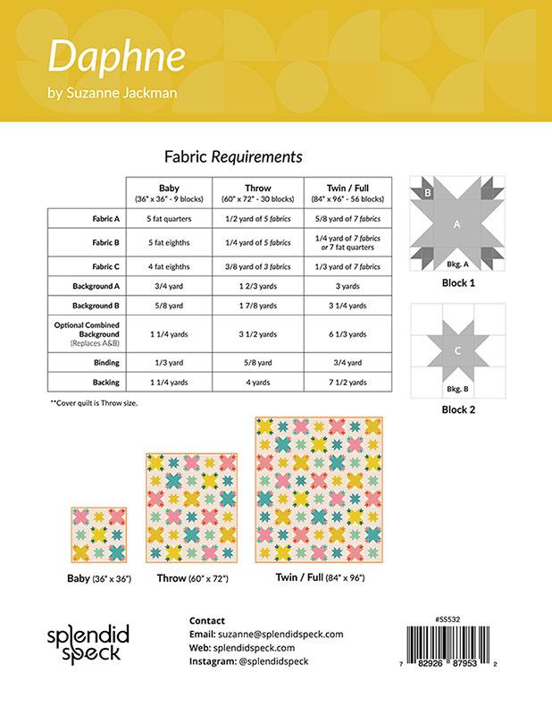 Ladybug Whimsy by Gingiber : Daphne Quilt Kit