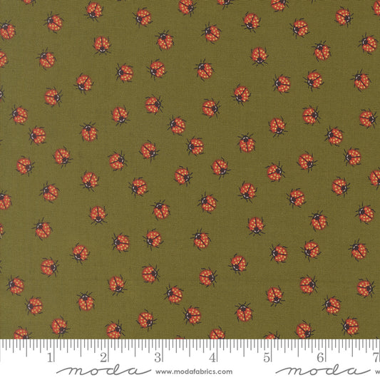 Ladybug Whimsy by Gingiber : Little Ladybugs Metal Grass 48446 17M