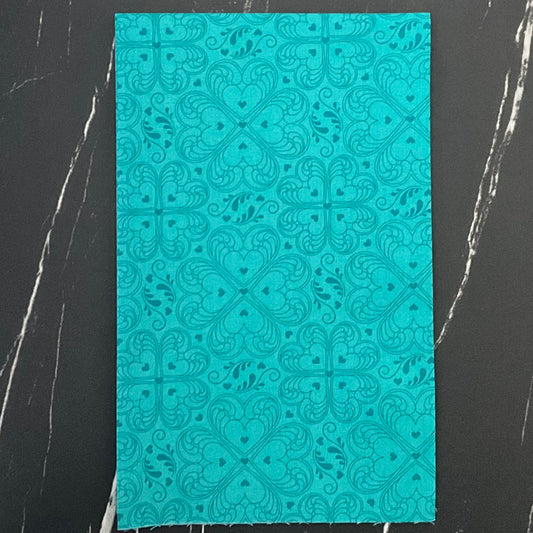 Legendary Love by Sarah Thomas of Sariditty : Valentine Damask Aqua 45054 13