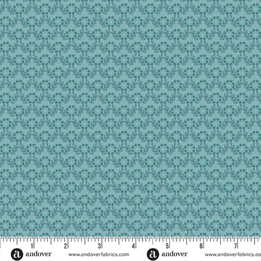 Lighthouse by Laundry Basket Quilts - Lacey Splash A1481-B