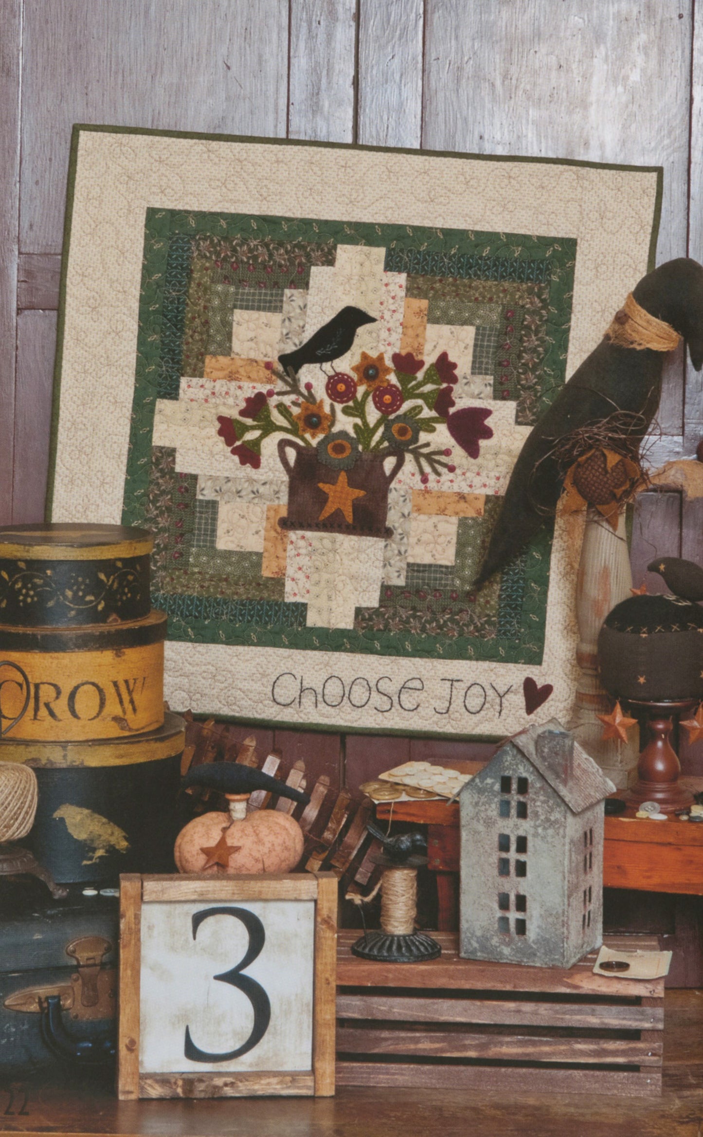 Little Quilts in the Coop Quilt Book 3 by Little Red Hen