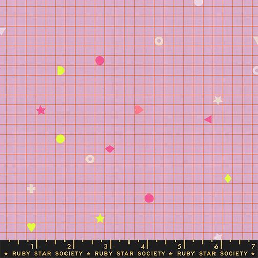 LoFi Linens by Rashida Coleman-Hale : Power Grid Wisteria RS1135 17CL