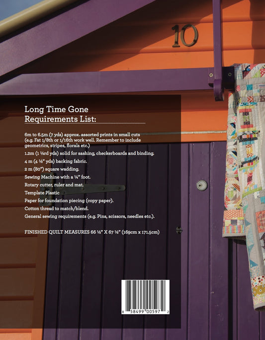 Long Time Gone Pattern Booklet by Jen Kingwell Designs - Special Order
