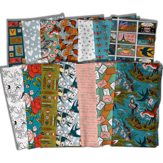 Love Letters by Club Hauer : I Love You Quilt Kit (Estimated Arrival December 2025)