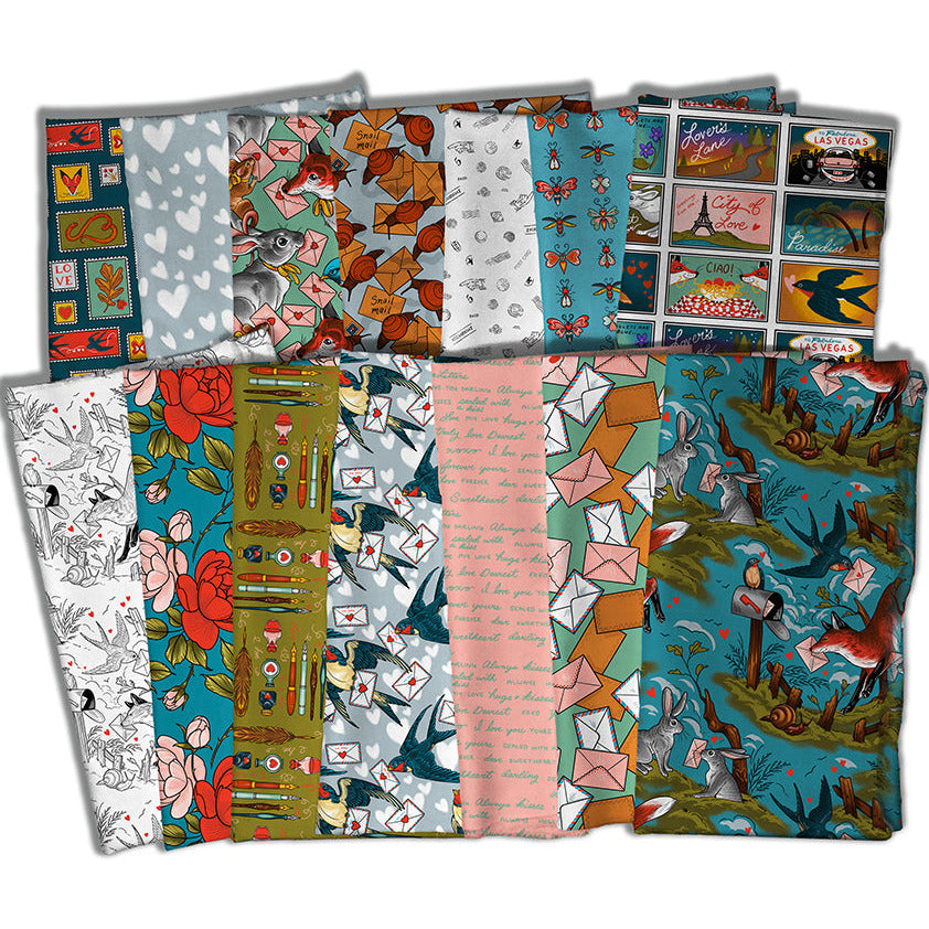 Love Letters by Club Hauer : I Love You Quilt Kit