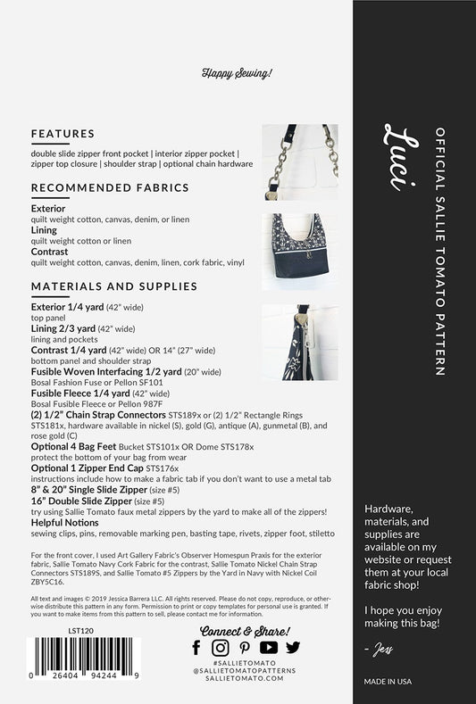 Luci Pattern # LST120 - Special Order