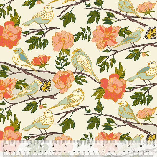 Lush Life by Jennifer Moore - Birds of a Feather Ivory 54712-3