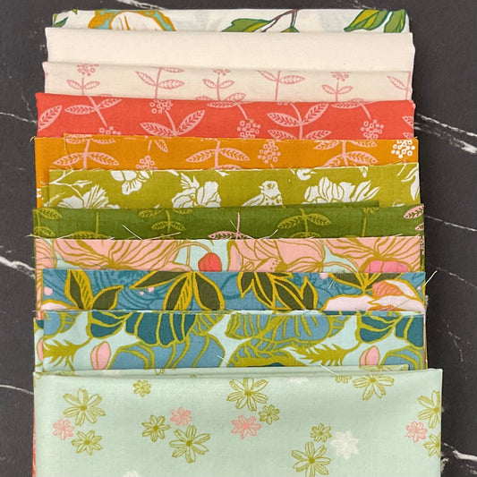 Lush Life by Jennifer Moore : Peony Park Quilt Kit - Light