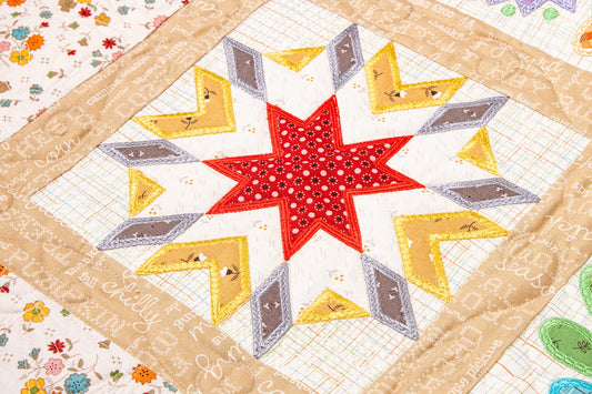 Autumn Love Quilt Projects ny Lori Holt - Machine Embroidery USB