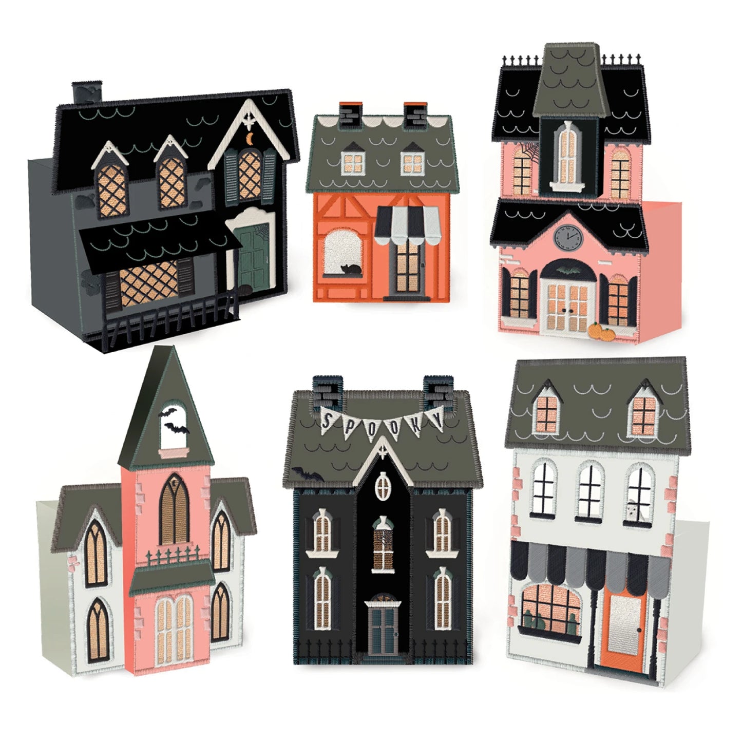 Frank'n Town - Machine Embroidery USB