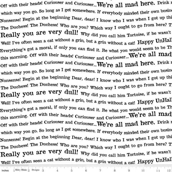 Mad Masquerade by J. Wecker Frisch - Wavy Words White