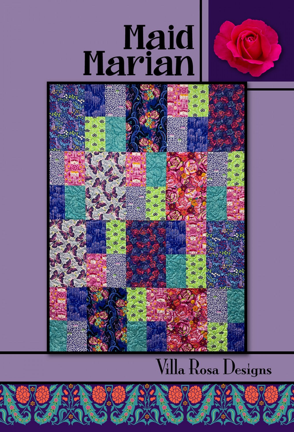 Maid Marian Quilt Pattern by Villa Rosa Design