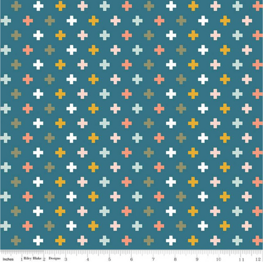 Make A Pretty Life Plus Flannel by Jodi Sanford - Teal