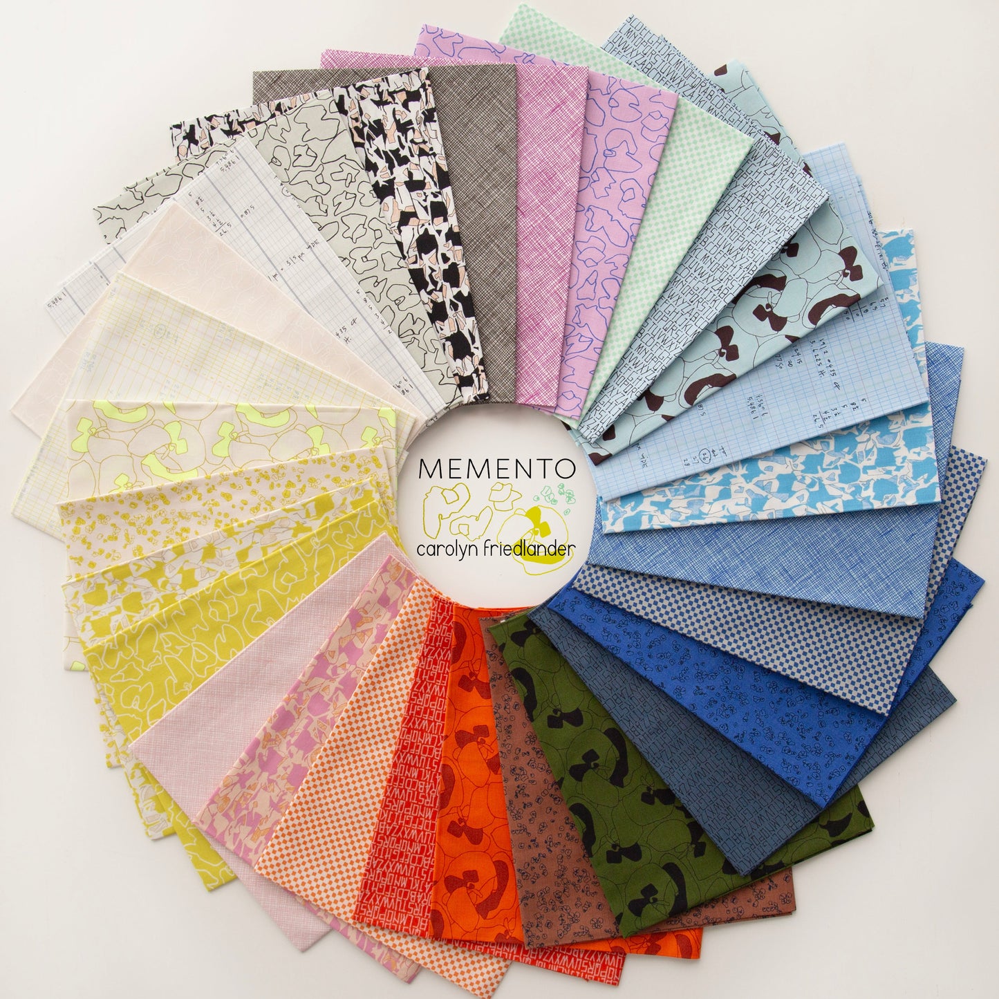 Memento by Carolyn Friedlander : Coordinating Fabric Bundles