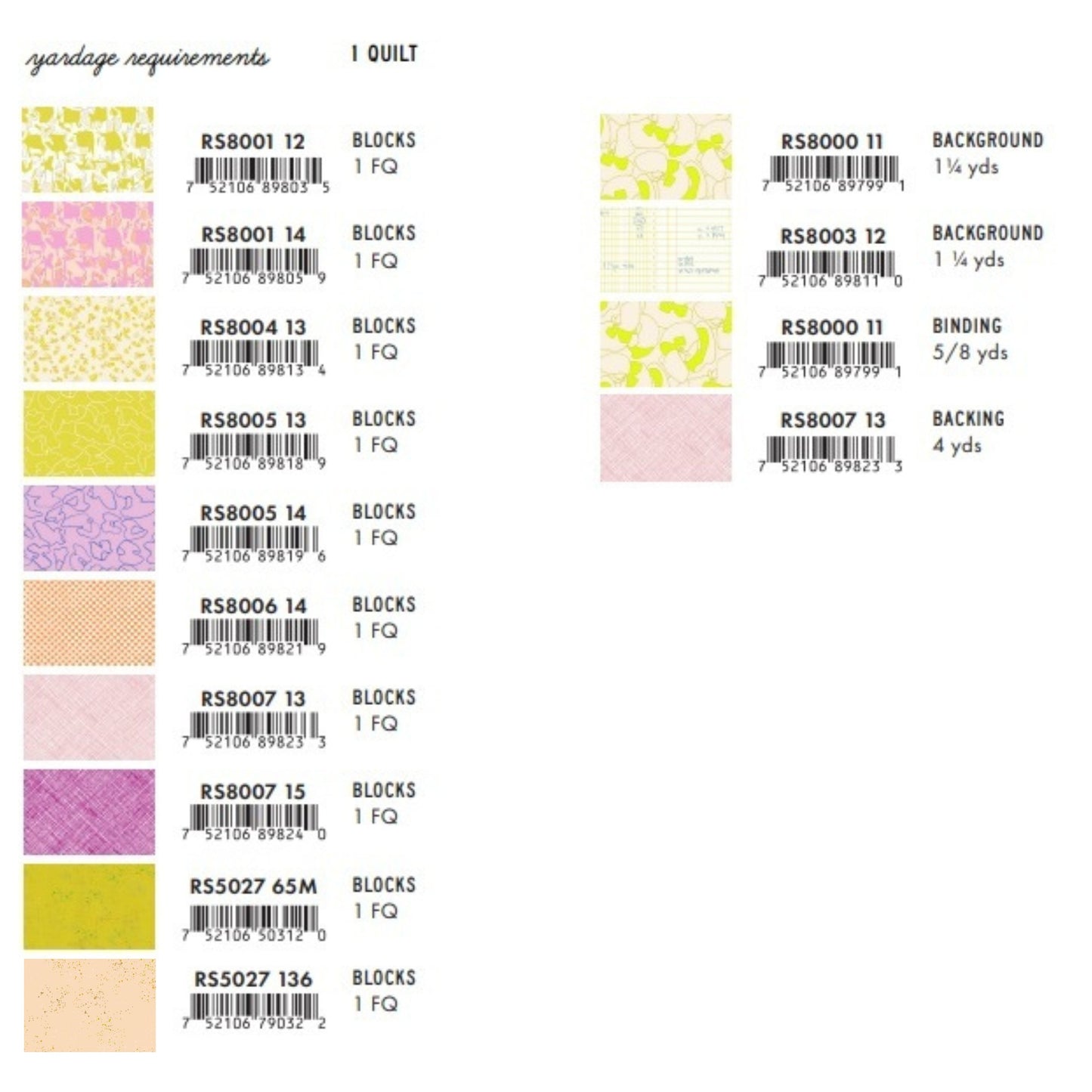 Memento by Carolyn Friedlander : Elate Quilt Kit - Soft Glow Palette