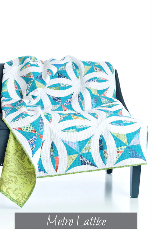 Metro Lattice Quilt Pattern by Sew Kind of Wonderful