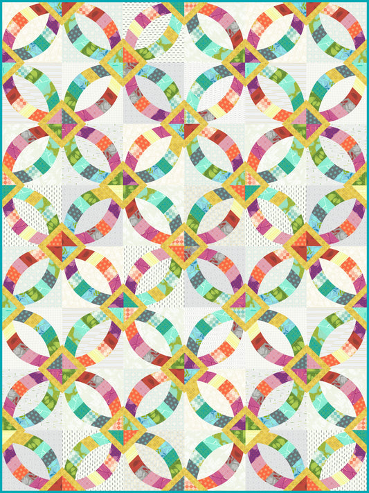 Metro Rings Quilt Pattern by Sew Kind of Wonderful