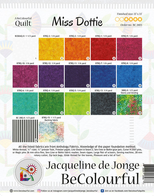 Miss Dottie # BC2403 - Special Order