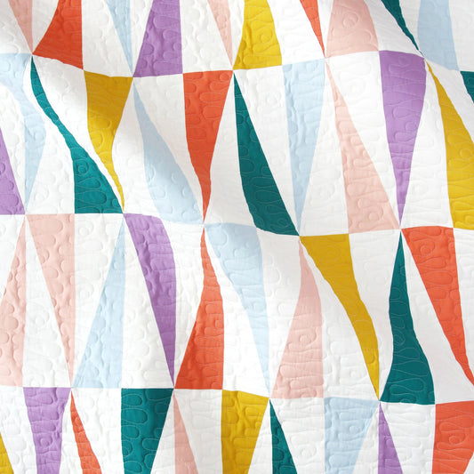Mod Diamond Quilt Pattern by Pen + Paper Patterns