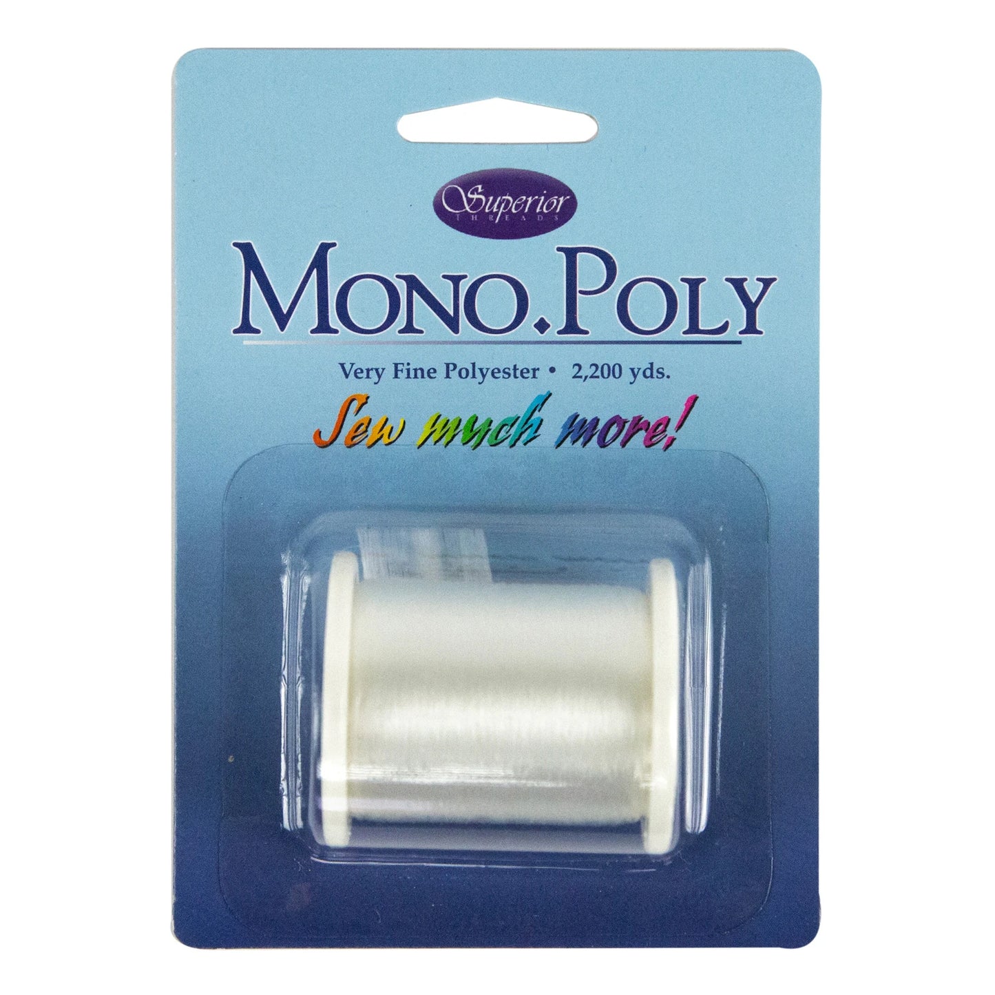 MonoPoly Invisible Polyester Thread .004mm 2200yds # 11901 - Special Order