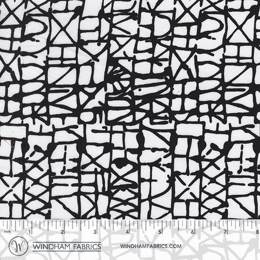 Moody Mod: Part 1 by Marcia Derse - Graphik Klee Leaded Glass 757Q-1