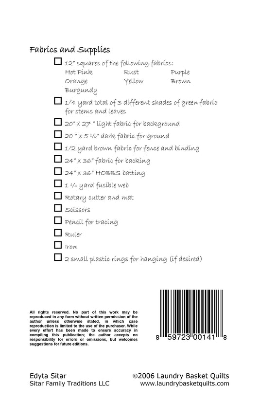 Morning Walk # LBQMW01 - Special Order