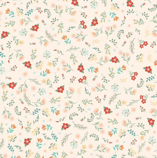 Mushroom Blooms by Poppie Cotton : Petals Natural