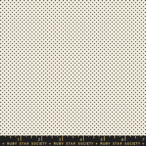 Mystic Fable by Alexia Abegg : Mini Dot Black on Natural RS4102 20