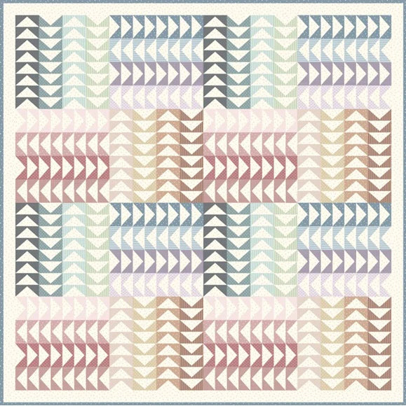 Nest Basics by Ghazal Razavi : Path Quilt Front Shop Sample