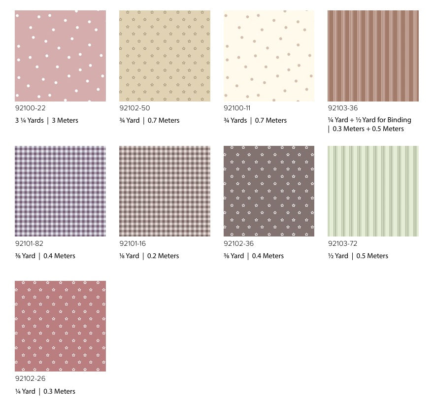 Nest by Ghazal Razavi : Petal and Stable Quilt Kit