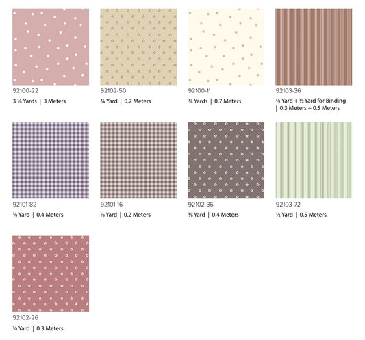 Nest by Ghazal Razavi : Petal and Stable Quilt Kit