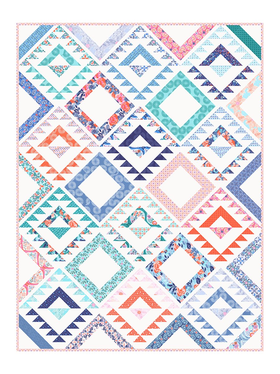 Nomad Quilt Pattern by Kate Spain