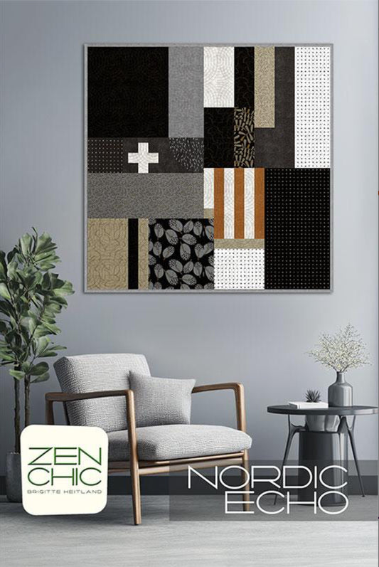 Nordic Echo Quilt Pattern by Zen Chic