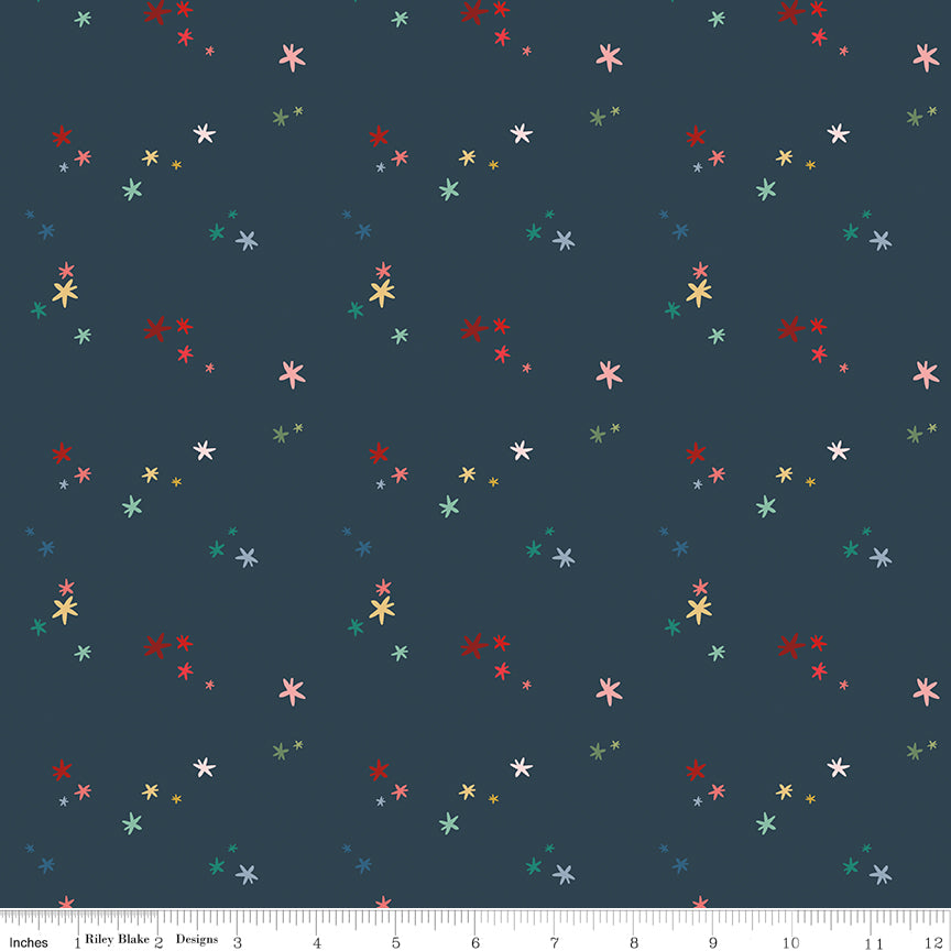 Nutcracker Tradition by Jennifer Long : Christmas Magic Midnight C17676-MIDNIGHT