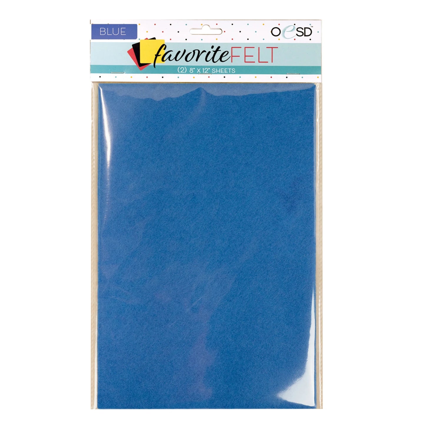 OESD Favorite Felt Blue 2pk # FELTBLUE - Special Order