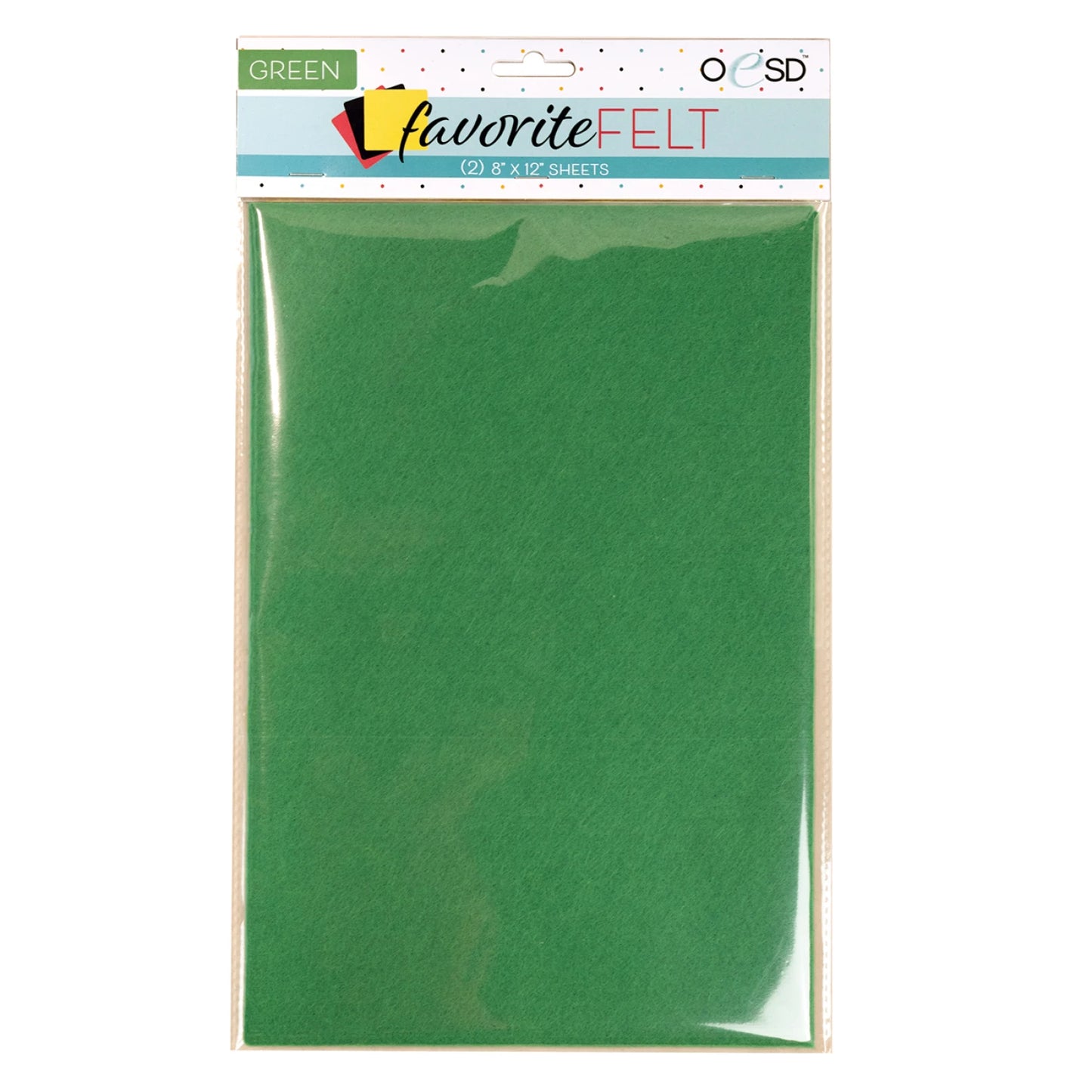 OESD Favorite Felt Green 2pk # FELTGREEN - Special Order
