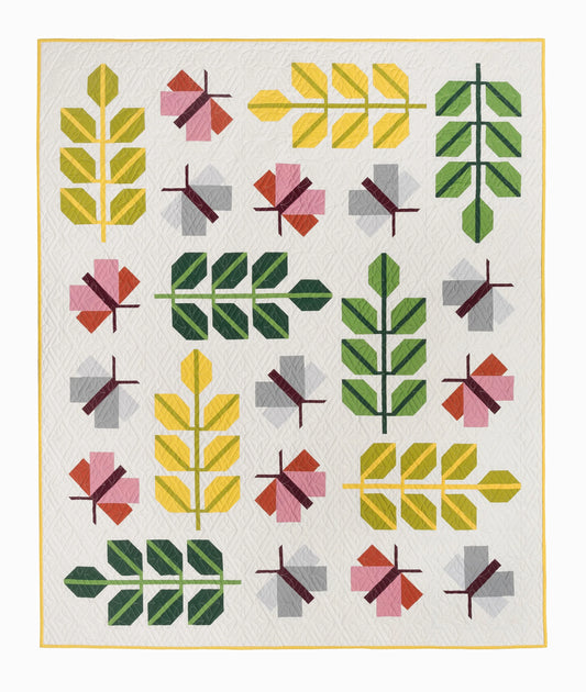 Oak Moth Quilt Pattern by Pen + Paper Patterns