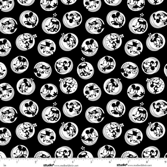 Oh Willie, You're So Fine by Chelsea DesignWorks : Big Dots Black/White 9492-90