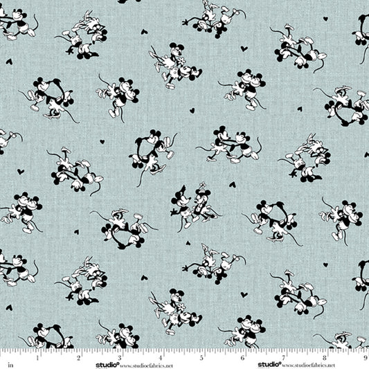 Oh Willie, You're So Fine by Chelsea DesignWorks : Dancing on Chambray Blue Chambray 9491-19